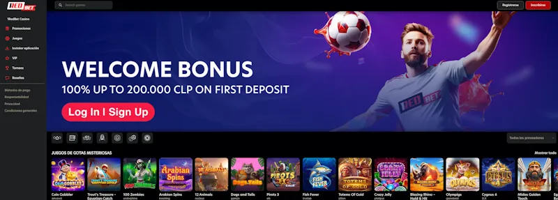 1RedBet — casino online argentino con la mayor selección de juegos