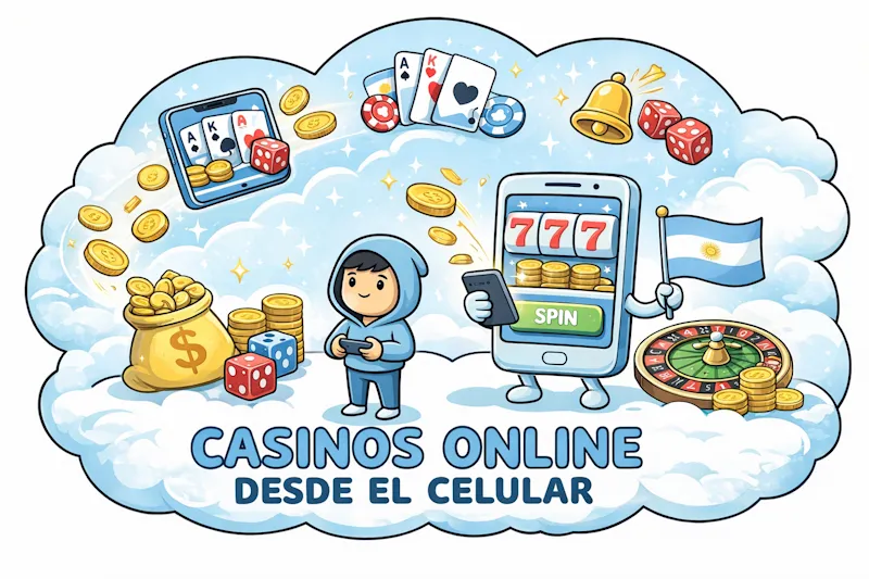 Casinos online desde el celular: apps y versión móvil en Argentina