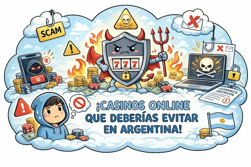 ¡Casinos online que deberías evitar en Argentina!