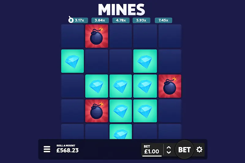 mines juego